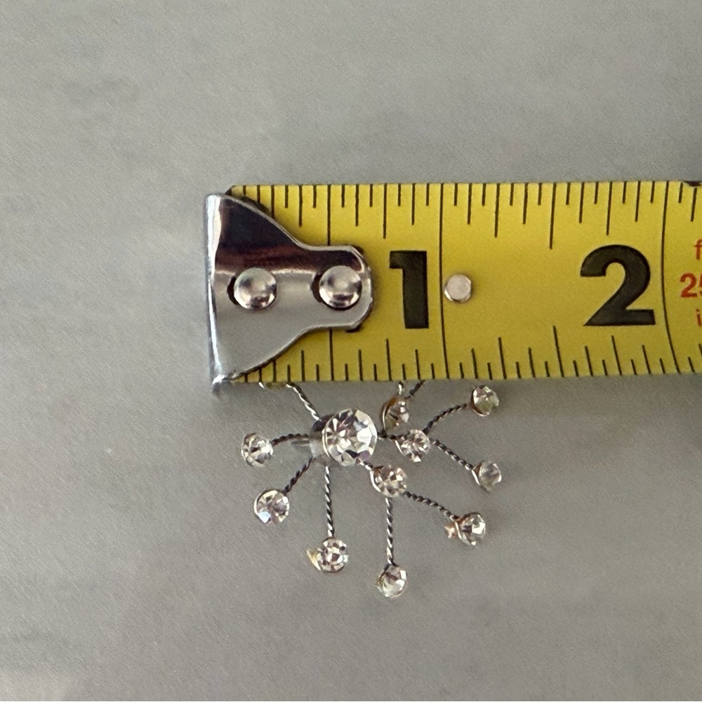 Adjustable Design, Rhinestone Firework/Sunburst E… - image 7